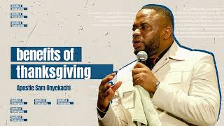 Benefits of Thanksgiving